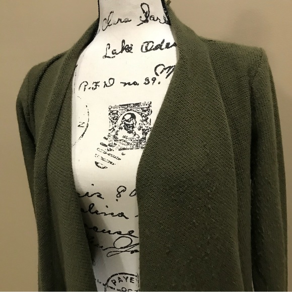 one the land | Fringe Diagonal Zip Cardigan - Picture 10 of 10